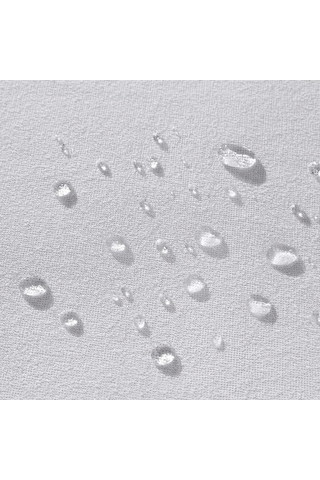 Elçinonline Sıvı Geçirmez Micro Fitted Çift Kişilik Yatak Alezi Beyaz