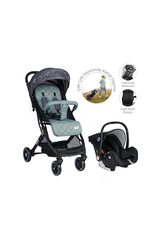 Lorelli Fiorano Kabin Boy & Travel Set Bebek Arabası - Trooper