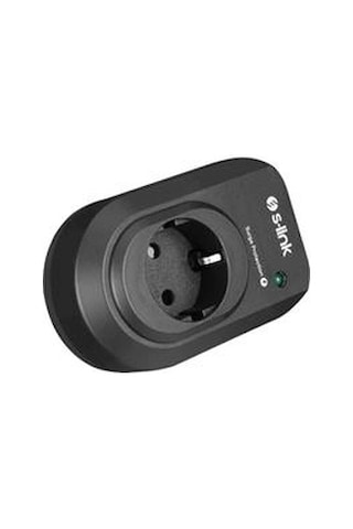 S-link Sl-06 16a 3500w 450 Joule Akım Korumalı Tekli Priz Kdo