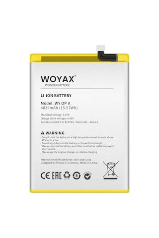 Oppo A91 / Oppo Reno 3 Woyax by Deji Batarya
