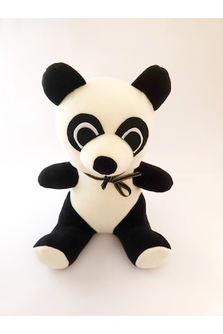 Joytoytr Peluş Panda Oyuncak 35 Cm Oyun Arkadaşı Yerli Üretim Beyaz
