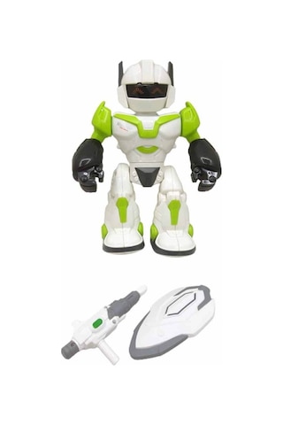 Asya Pilli Işıklı Robot