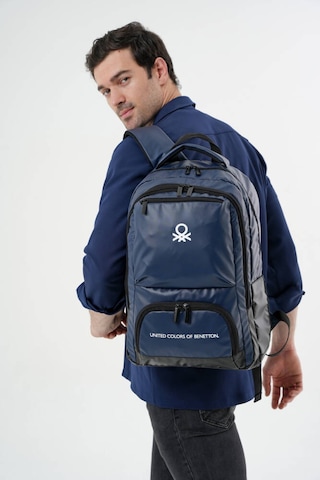 Unıted Colors Of Benetton Unisex Sırt Çantası 20875 Lacivert