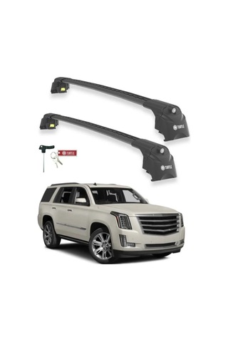 Turtle Cadillac Escalade Gmt K2xl 2015-2020 Ara Atkı Air2 Siyah
