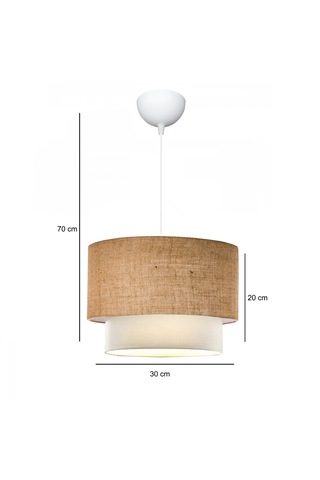 Homing Home Jüt Kumaş Hasır Pasta Sarkıt Ayd-2999 Jüt