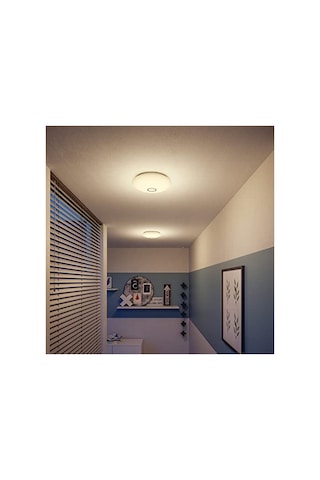 Hareket Sensörlü 6w Yuvarlak Tavan Lambası, Sarı Işık 01G Taba