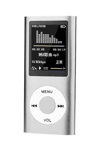 Mp3 Çalar Fm Radyo Sd Kart Girişli Mp4 Player 1.8 Inç Renkli Ekran
