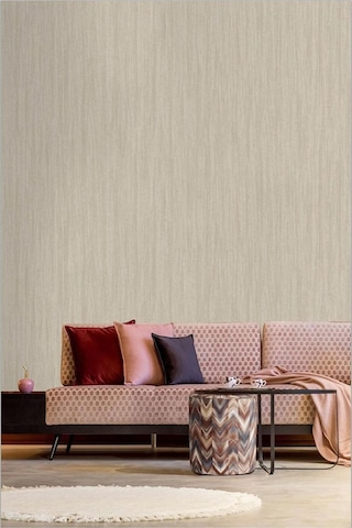 Adawall Classic Echo Design Wallpaper - Düz Duvar Kağıdı Rococo 1313-2/15, Bej, 1.06x15.6m - 16.5m²
