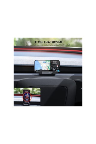 Silikon Telefon Montaj Tutucu, Tesla Model 3 İçin Tasarlanmış