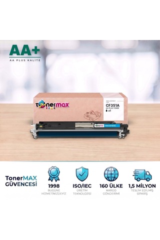 Hp 130a Cf351a Mavi Uyumlu Toner Aa Plus / Color Laserjet Pro Mfp M176 / M177
