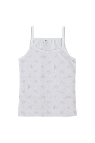 Civil Girls Flowers 2-10 Yaş Kız Çocuk 2'li Atlet - Standart