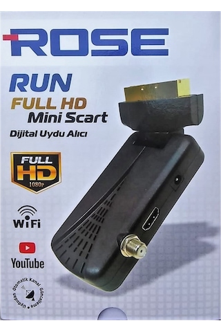 Rose Run Full Hd Scart 2 In 1 Uydu Alıcısı Rose Run Full Hd Scart 2 In 1 Uydu Alıcısı