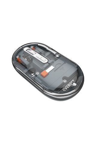Everest Sm-bt29 Glassy Usb Gri Transparan 2in1 Bluetooth Ve 2.4ghz Kablosuz Mouse Sm-bt29
