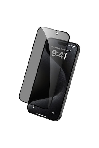 Apple Uyumlu   iPhone 16 Plus Raptic Hayalet Privacy Temperli Cam Ekran Koruyucu