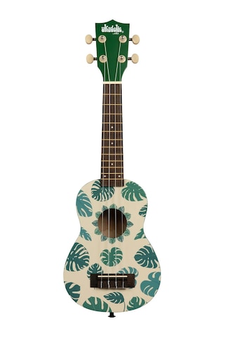 Kala Ukadelic Soprano Ukulele Monstera
