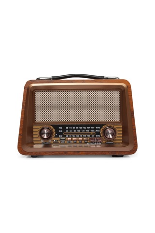 Nostalji Radyo Bluetooth Usb Destekli Büyük Boy Ve Güçlü Ses Rt-810
