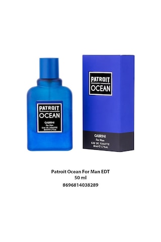 Gabrini Patroit Ocean Erkek Parfüm EDT 50 ML
