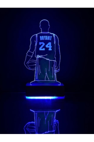 Hediye Kobe Bryant 3D Led Masaüstü Ve Gece Lambası