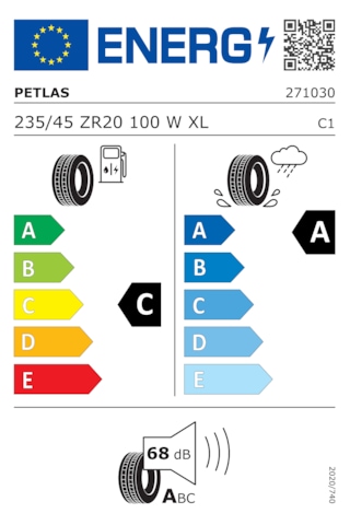 Petlas 235/45 R20 100W XL Prestige Sport Yaz Lastiği 2026