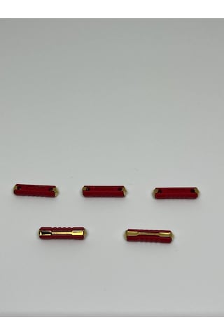 5 Adet 16 Amper Kırmızı Taş Sigorta 16a