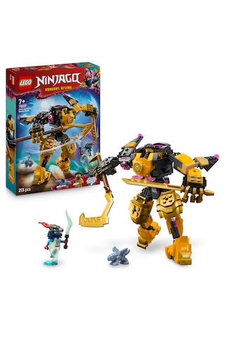 LEGO® NINJAGO® Arin’in Spinjitzu Savaş Robotu 71839 - 7 Yaş ve Üzeri Çocuklar için Yaratıcı Oyuncak Yapım Seti (213 Parça)