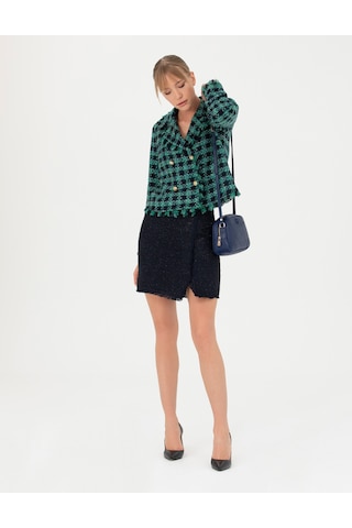 Pierre Cardin Kadın Lacivert Etek Dokuma 50273121-vr033 Lacivert