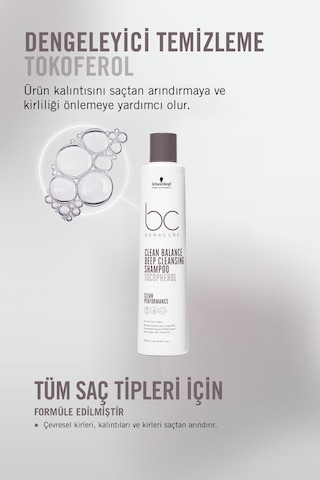 Bc Clean Derin Temizleme Şampuanı 250 ML