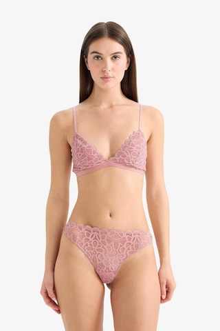 Defacto Simli Dantel Brazilian Külot G2382ax25wnbr86 Pembe-br86