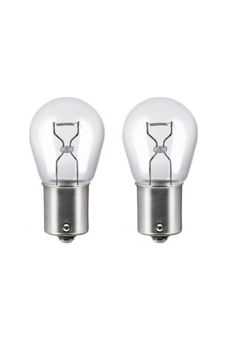 Super Light Ba15d 94 S25 21w 12v Halojen Fren Sinyal Ampulü Çift Duy 2 Adet Sarı