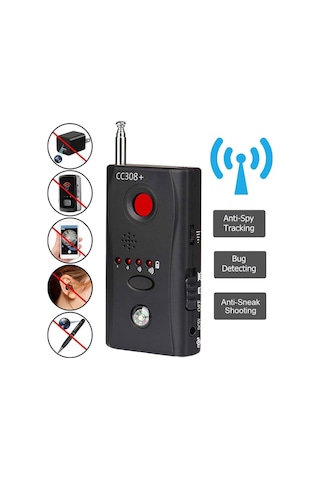 Cc308 Tam Aralıklı Radyo Dalga Wifi Rf Sinyal Dedektörü Kamera