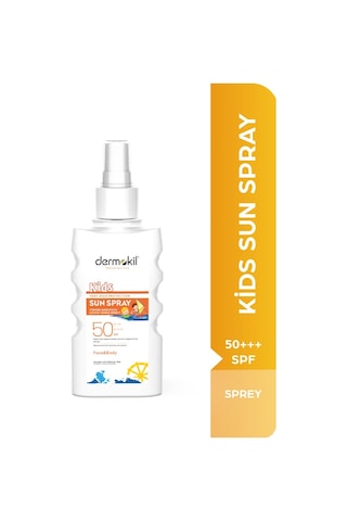Dermokil Kids SPF 50+++ Yüksek Koruyucu Çocuk Güneş Spreyi 200 ML