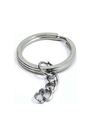 Anahtarlık Halkası Zincirli 5 Cm (50 Adet)