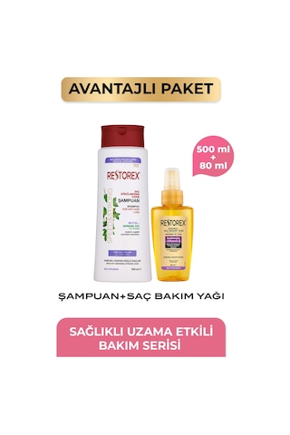 Speed Strong Onarıcı Saç Bakım Yağı 80 Ml + Saç Dökülmesine Karşı Şampuan 500 Ml