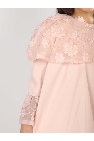Xo Kids Kız Çocuk Elbise 6-10 Yaş 1620 Pembe