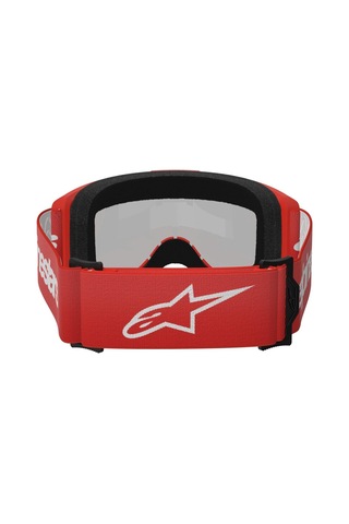 Alpinestars Vision 3 Wordmark Goggle Kross Gözlüğü Kırmızı Gümüş
