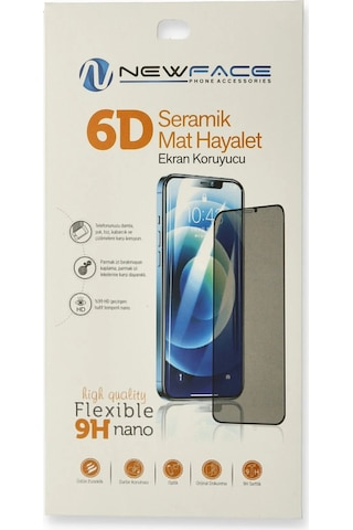 Gld-spt- Newface Samsung Uyumlu Galaxy A21s 6d Mat Seramik Hayalet Nano Ekran Koruyucu
