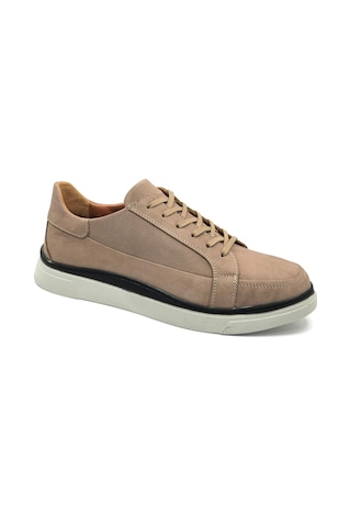 Dropland 8943 Hakiki Deri Erkek Casual Ayakkabı Kum