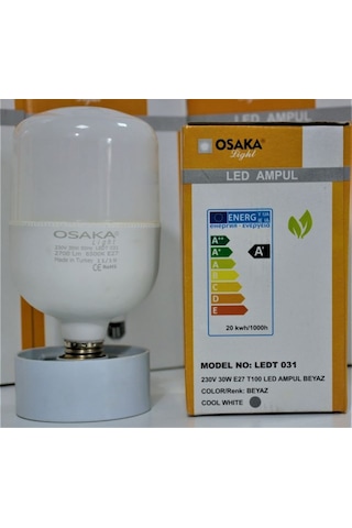30 Watt Led Ampul Beyaz 6500 K E27