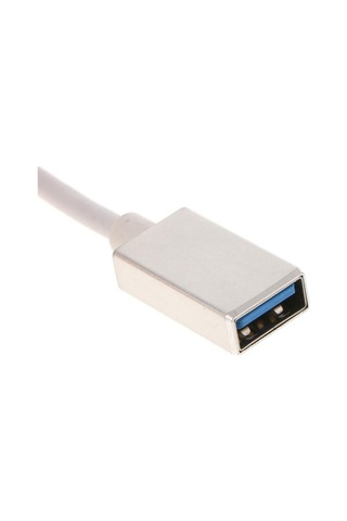 Trendooze Homyl Usb Tip C 3.0 Adaptör Şarj Ve Senkronizasyon Gümüş