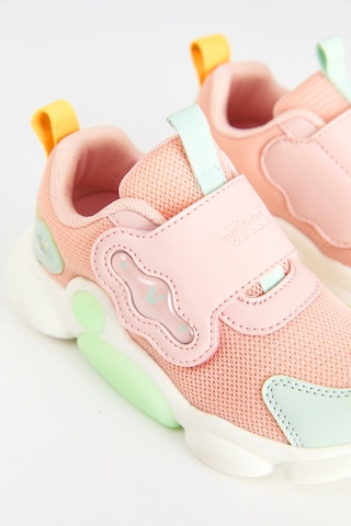 Vicco Gum Işıklı Kız Bebek Pudra Spor Ayakkabı Pudra