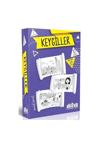Keygiller Hikaye Kitaplığım Okuma Seti - 10 Kitap Takım - Şenol Yanık - Kaliteli Eğitim Yayınları Keygiller Hikaye Kitaplığım Okuma Seti - 10 Kitap Takım - Şenol Yanık - Kaliteli Eğitim Yayınları