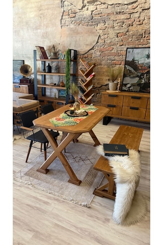 Ntconcept Arden Ahşap Yemek Masası Takımı