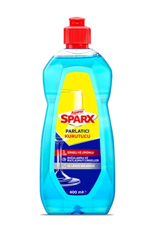 2 Adet Sparx Bulaşık Makinesi Parlatıcı 400 Ml