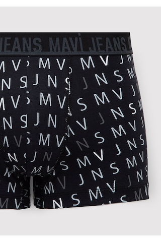 Mavi - Mvjns Baskılı Siyah Boxer 0912488-900