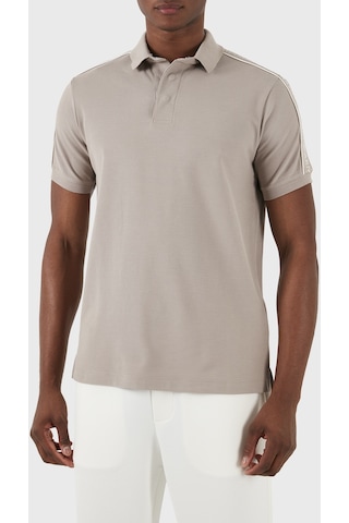Emporio Armani Erkek Polo Yaka T Shirt 3d1fm3 1jcyz 0650 Bej