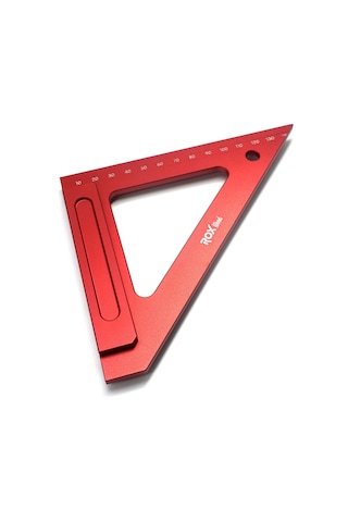 Rox Wood 0013 Aluminyum Üçgen Gönye 150  Mm