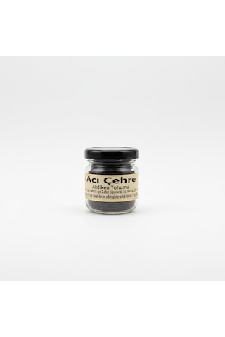 Çeçen Baharat Acı Çehre Tohumu Akdiken Tohumu Cam Kavanoz 14 Gr