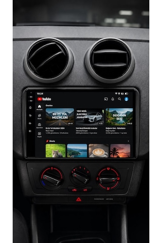 Seat Ibıza 2016 9" 6gb Ram 128 Gb Hafıza Android Multimedia Carplay Geri Görüş Kamerası Hediye 9"