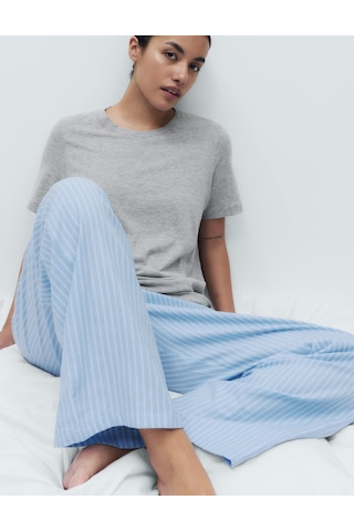 Marks & Spencer Pamuklu Pijama Takımı Gri