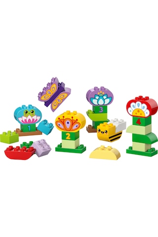 LEGO® DUPLO® Kasabası Yaratıcı Bahçe ve Çiçekler 10444 - 2 Yaş ve Üzeri Küçük Çocuklar için Eğitici Oyuncak Yapım Seti (45 Parça)
